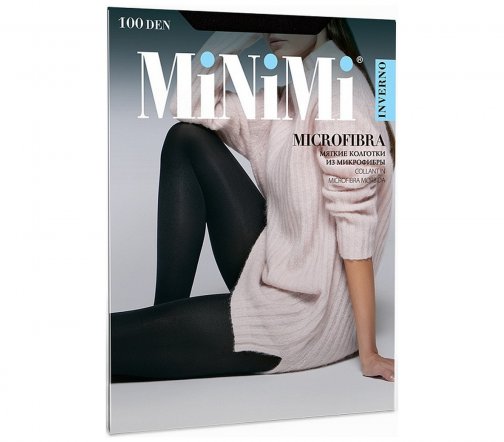 Minimi Колготки Microfibra 100 den  (Черный)