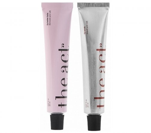 The Act Набор Скраб для губ 20мл+Бальзам для губ 20мл