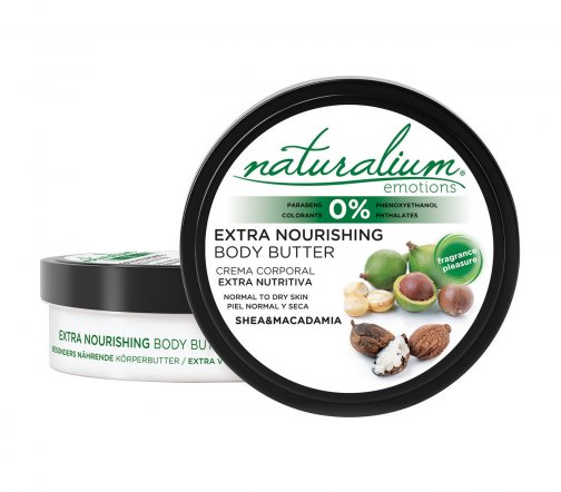 Naturalium Emotions Масло питательное для тела Макадамия и Ши 200мл