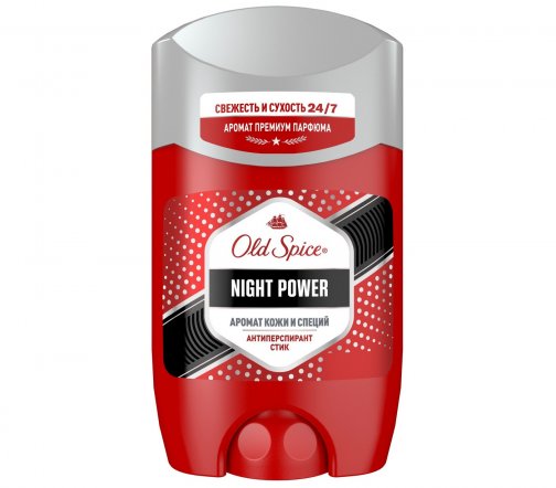 Old Spice Дезодорант-антиперспирант стик Night Power 50мл