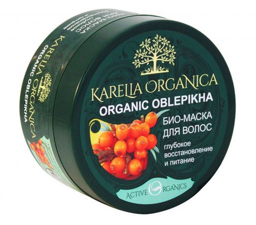 Karelia Organica Маска для волос Organic Oblepikha Глубокое восстановление 220мл