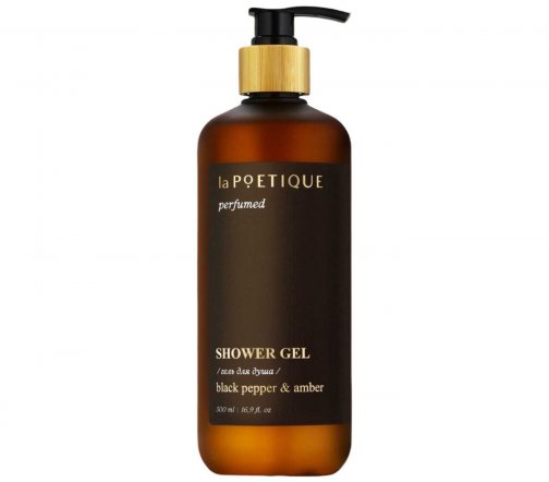 La Poetique Гель парфюмированный для душа Black Pepper 500мл