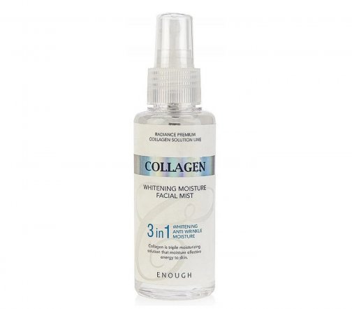 Enough Collagen Whitening Мист увлажняющий осветляющий для лица с коллагеном 3в1 100мл