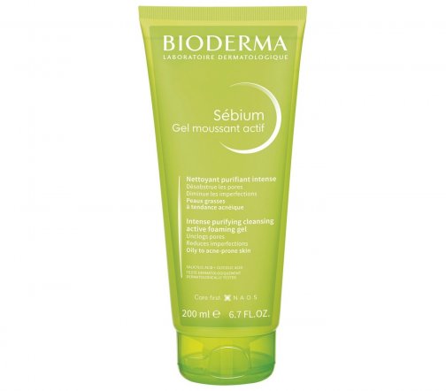 Bioderma Sebium (Себиум) Гель очищающий для умывания интенсивного действия 200мл
