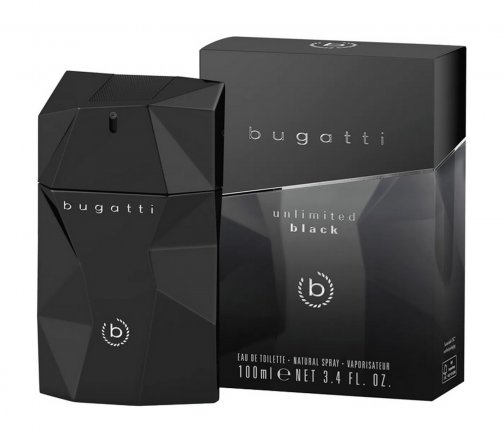 Bugatti Men Unlimited Black Туалетная вода 100мл