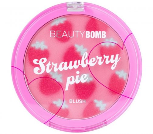 Beauty Bomb Румяна Strawberry Pie 01 Розово-персиковый