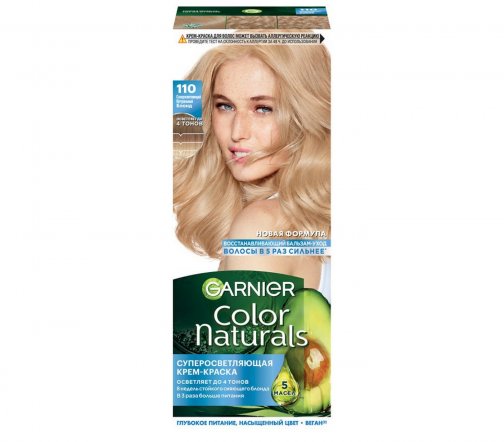 Garnier Color Naturals Крем-краска для волос 110 Суперосветляющий натуральный блонд