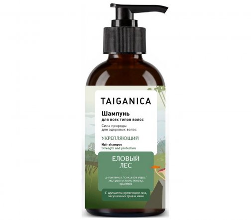 Taiganica Шампунь для всех типов волос Еловый лес 300мл