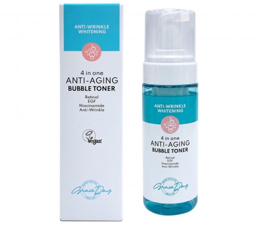 Grace Day Anti-Aging Тонер пузырьковый для лица 4в1 150мл