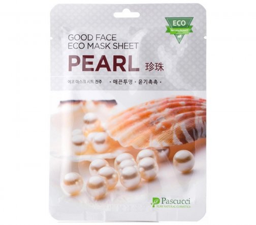 Pascucci Маска тканевая для лица Жемчуг 23мл