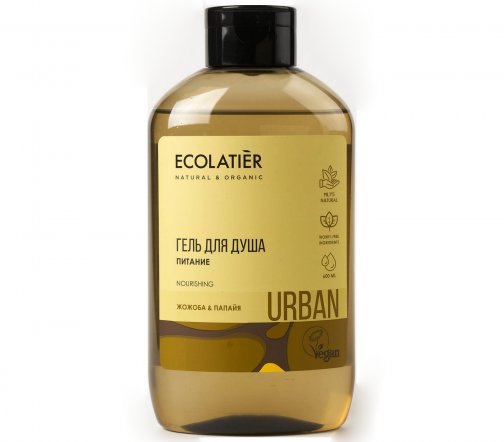 Ecolatier Urban Гель для душа Питание Жожоба и папайя 600мл