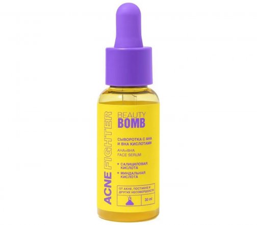 Beauty Bomb Сыворотка для лица с кислотами Acne Fighter 30мл