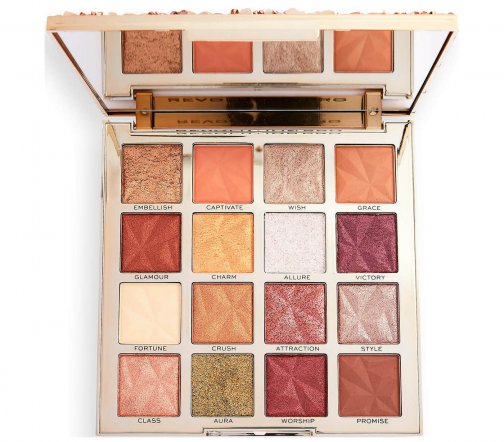 Revolution Pro Палетка теней для век Ultimate Crustal Palette Adorned