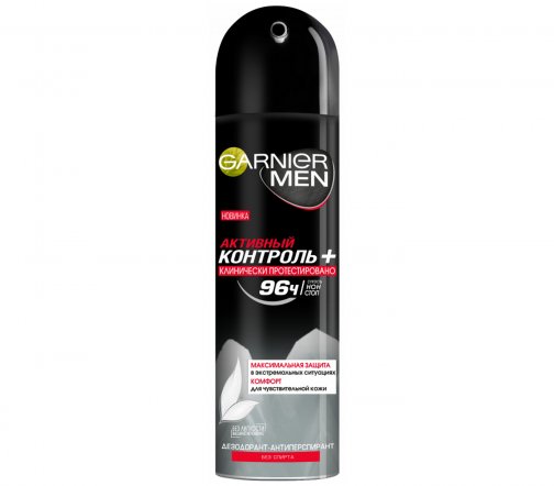 Garnier Men Дезодорант-антиперспирант спрей Активный контроль+ 150мл