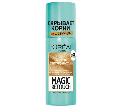 L'Oreal Paris Magic Retouch Спрей тонирующий Очень светло-русый