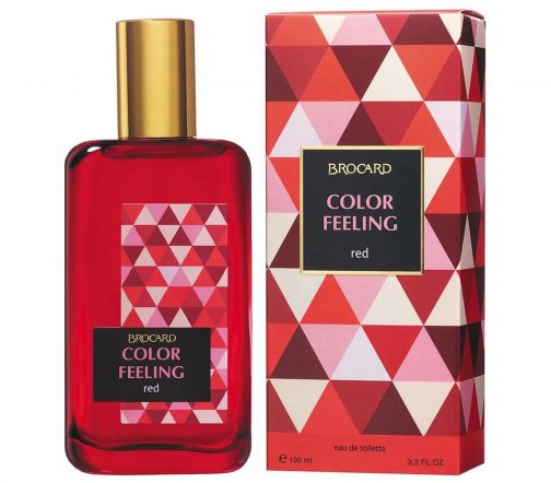 Brocard Color Feeling Red Туалетная вода 100мл