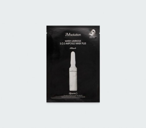 JMSolution Black Water Luminous S.o.s Plus Маска для лица увлажняющая