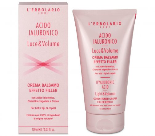 L'erbolario Кондиционер для волос с гиалуроновой кислотой Hyaluronic Acid Light&Volume 150мл