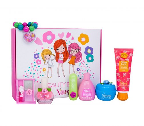 Nomi Набор детский Beauty Box №4 Браслет+Тени+Бальзам+Крем+Жидкость для снятия