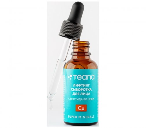 Teana Super Minerals Лифтинг-сыворотка для лица с пептидами меди 30мл