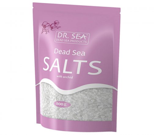Dr.Sea Соль мертвого моря с экстрактом орхидеи 500 г