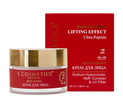 L'Cosmetics Revive&Glow Крем для лица Anti-Aging SPF+30 50мл