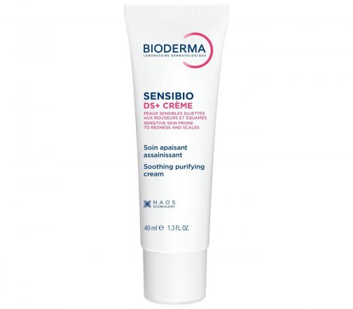 Bioderma Sensibio DS+ Сенсибио DS+ Крем для чувствительной кожи с покраснениями и шелушениями 40мл