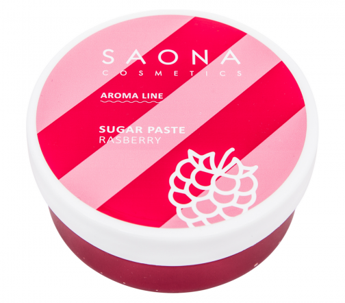 Saona Cosmetics Паста для шугаринга Аромалиния Малина 200гр