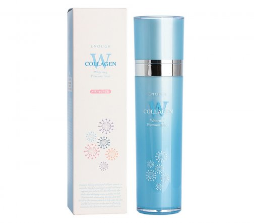 Enough W Collagen Premium Эмульсия для лица с коллагеном и экстрактом меда осветляющая 120мл
