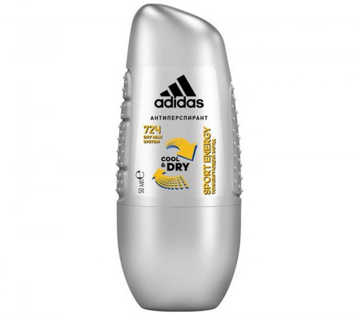Adidas Cool&Dry Max Sport Energy Дезодорант-ролик 50мл