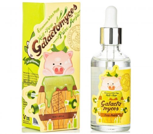 Elizavecca Witch Piggy Hell-Pore Galactomyces Сыворотка со 100% экстрактом галактомисиса 50мл