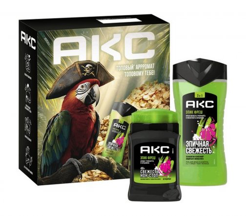 Axe Набор Эпик Фреш Дезодорант-стик 50мл+Гель для душа 3в1 250мл