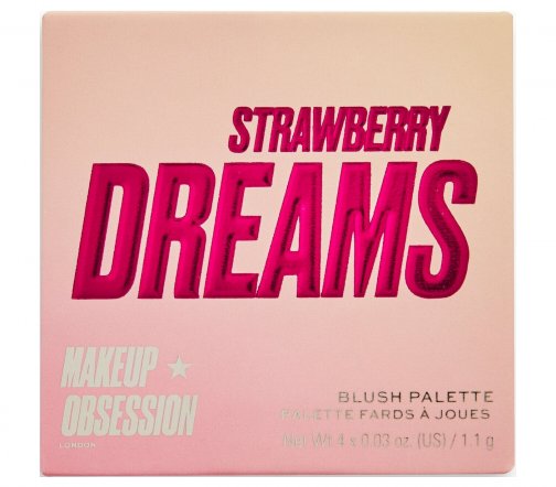 Makeup Obsession Палетка румян Strawberry Dreams