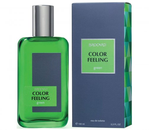 Brocard Men Color Feeling Green Туалетная вода 100мл