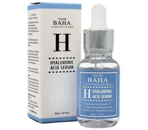 Cos De Baha Hyaluronic Сыворотка увлажняющая для лица с гиалуроновой кислотой 30мл