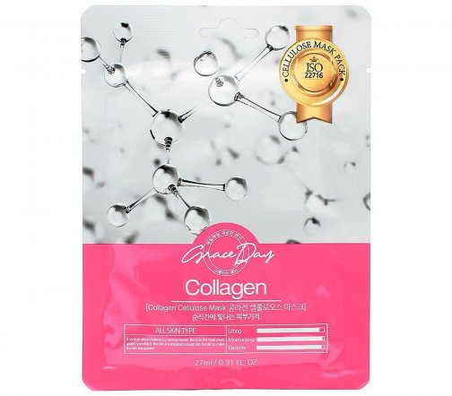 Grace Day Collagen Маска тканевая с коллагеном 27мл