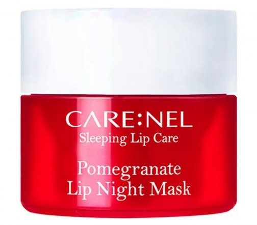 Carenel Pomegranate Lip Mask Маска ночная для губ с гранатом 23гр