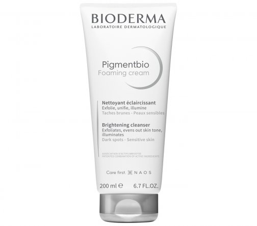 Bioderma Pigmentbio (Пигментбио) Крем осветляющий очищающий для умывания 200мл