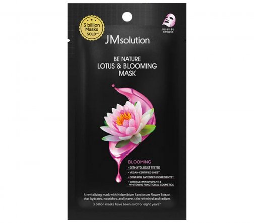 JMSolution Маска тканевая для лица Лотос 24мл