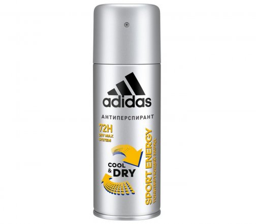 Adidas Cool&Dry Max Sport Energy Дезодорант-спрей 150мл