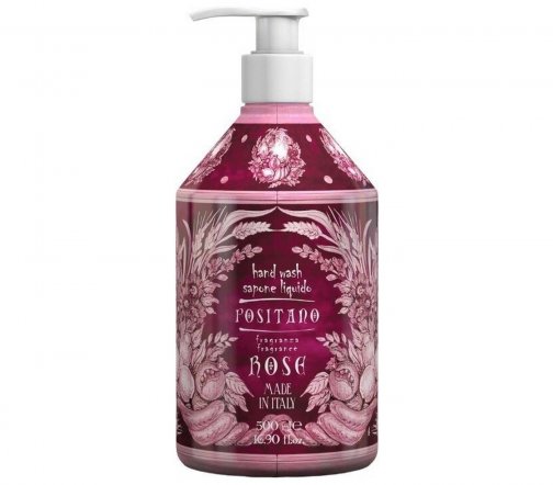 Rudy Le Maioliche Мыло жидкое Позитанская роза 500мл