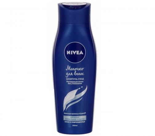Nivea Шампунь-уход Молочко для волос нормальной толщины 250мл