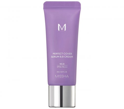 Missha Perfect Cover Тональный BB-крем с антивозрастной сывороткой SPF50+ 20мл