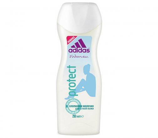 Adidas Woman Protect Молочко увлажняющее для душа 250мл
