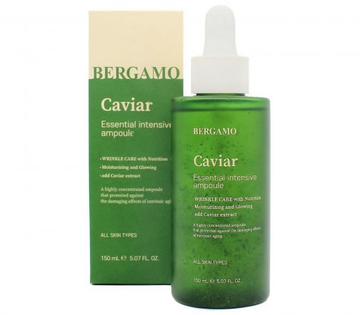 Bergamo Essential Intensive Ampoule Ампула интенсивная Caviar 150мл