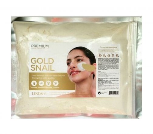 Lindsay Premium Маска альгинатная с муцином золотой улитки 240г