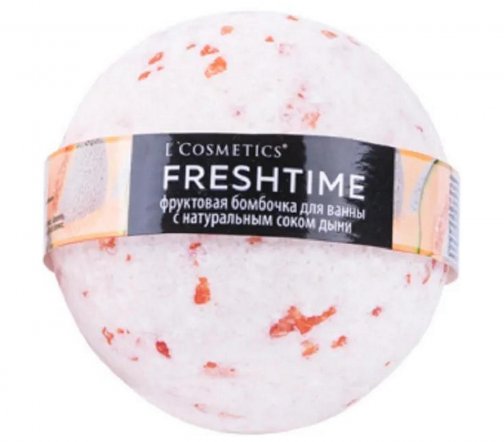 L'Cosmetics Fresh Time Бомбочка фруктовая для ванны Дыня 160гр