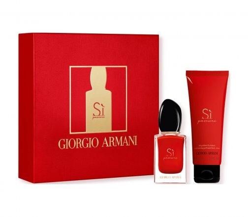Giorgio Armani Si Passione Набор Парфюмерная вода 30мл+Молочко для тела 75мл
