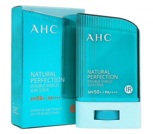 AHC Natural Perfection Double Стик солнцезащитный для лица SPF50+ 22гр
