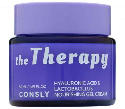 Consly The Therapy Гель-крем питательный с гиалуроновой кислотой и лактобактериями 50мл